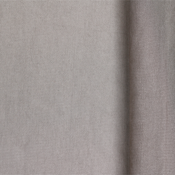 Close-up of WOREMOR® SilverWeave silver conductive mesh weave and texture