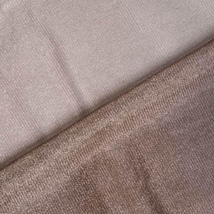 Close-up of WOREMOR tullx fabric highlighting silver-plated threads and breathable mesh knit