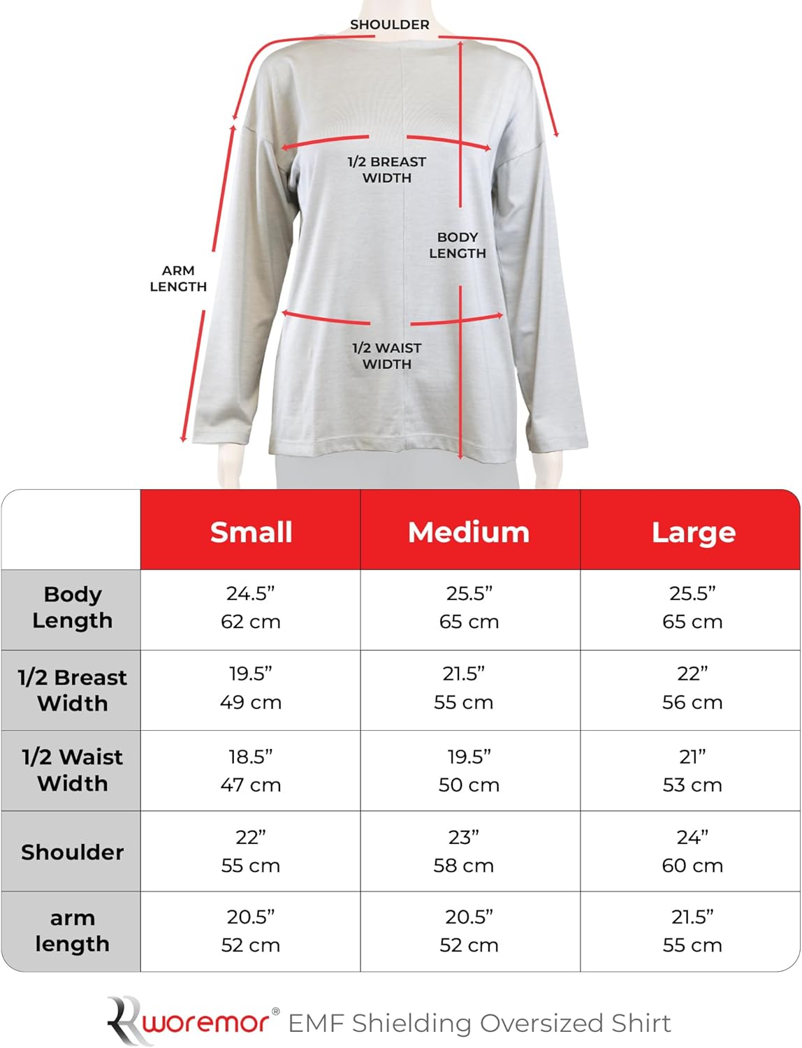 WOREMOR® Oversized Shirt