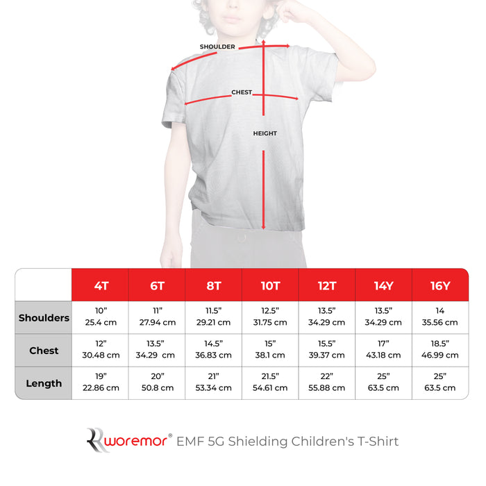 EMF 5G Shielding Children's T-Shirt