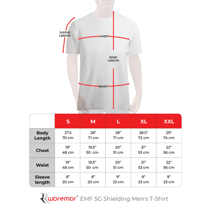 WOREMOR EMF Shielding Men's T-Shirt