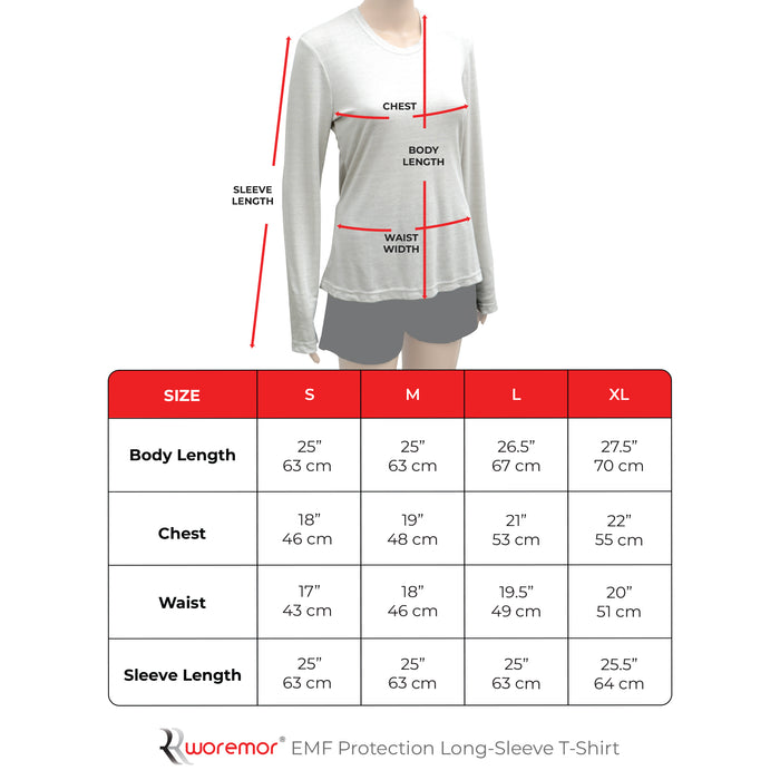 Women's EMF Protection Long-Sleeve T-Shirt