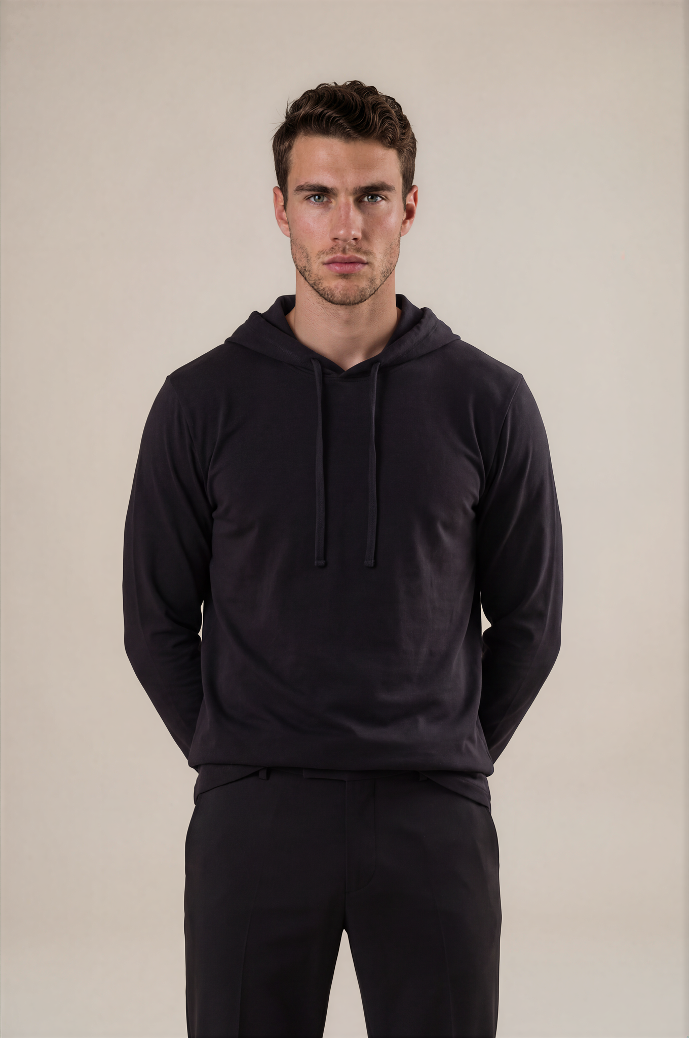 WOREMOR® Silver Hoodie Man