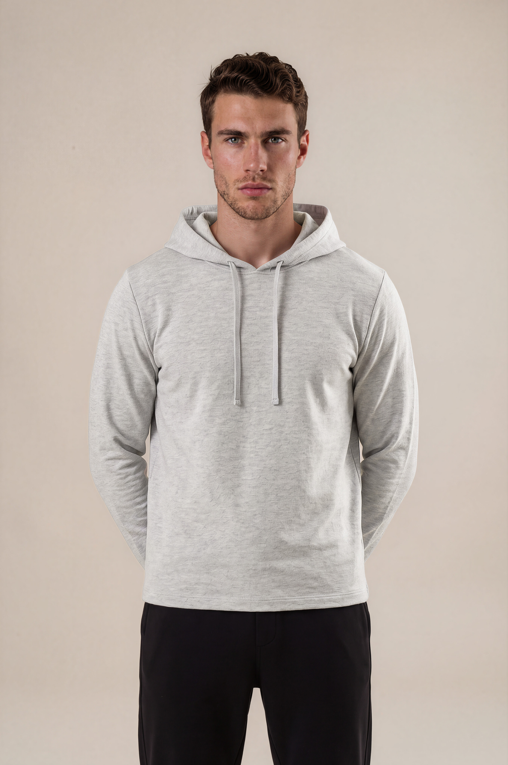 WOREMOR® Silver Hoodie Man