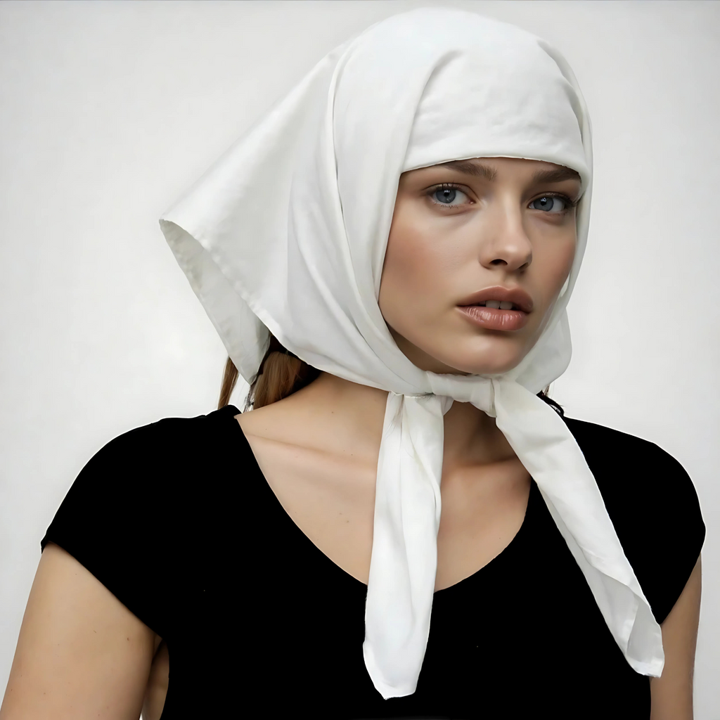 WOREMOR® Silver Pearl Headscarf