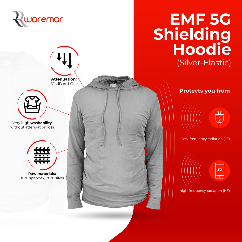 WOREMOR® Silver Hoodie