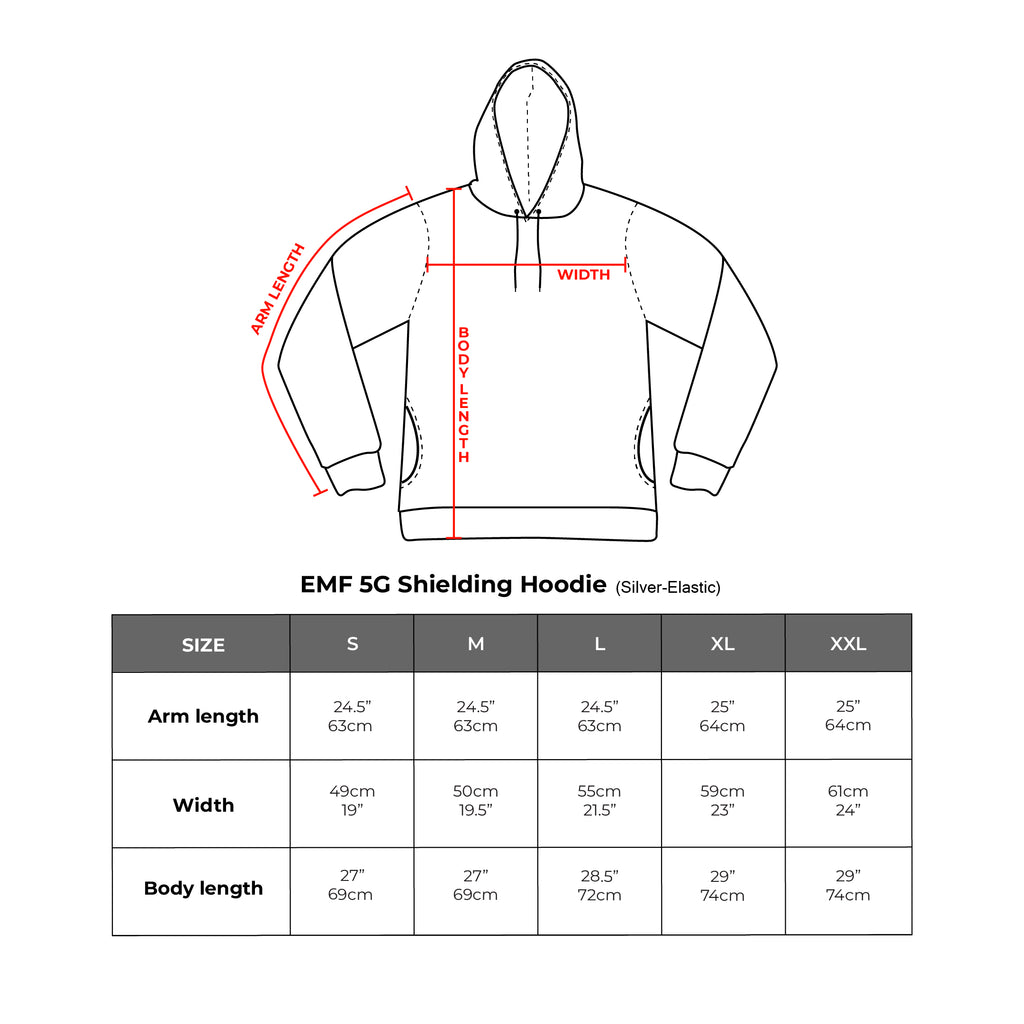 WOREMOR® Silver Hoodie