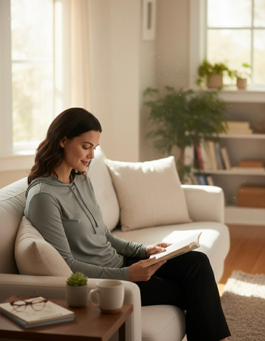 WOREMOR® Silver Hoodie