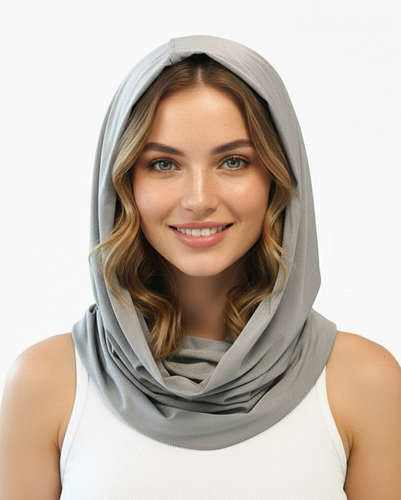 WOREMOR® Silver Infinity Scarf