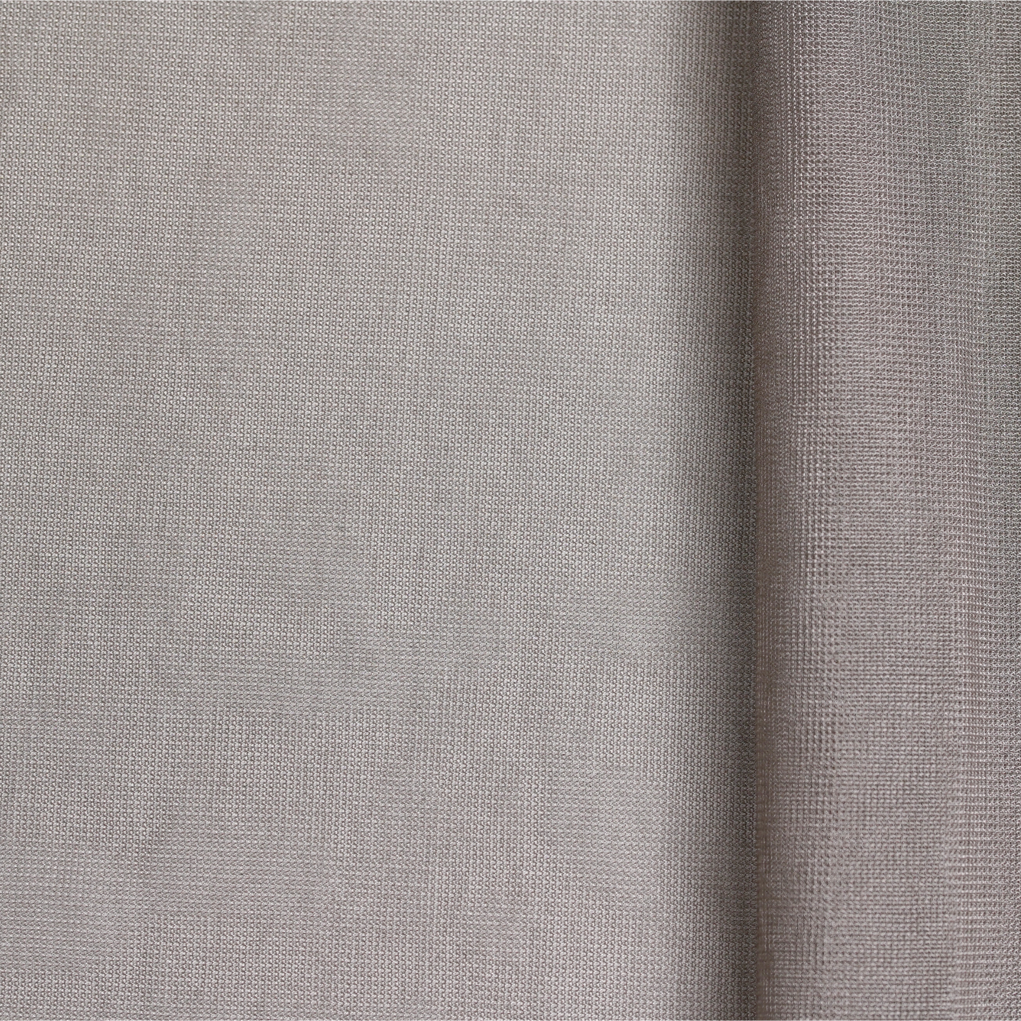 Close-up of WOREMOR® SilverWeave silver conductive mesh weave and texture