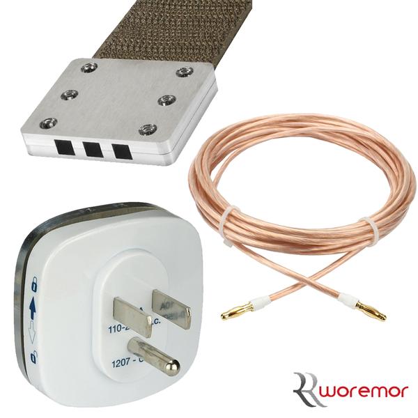 WOREMOR Earthing & Grounding Kit for Fabric