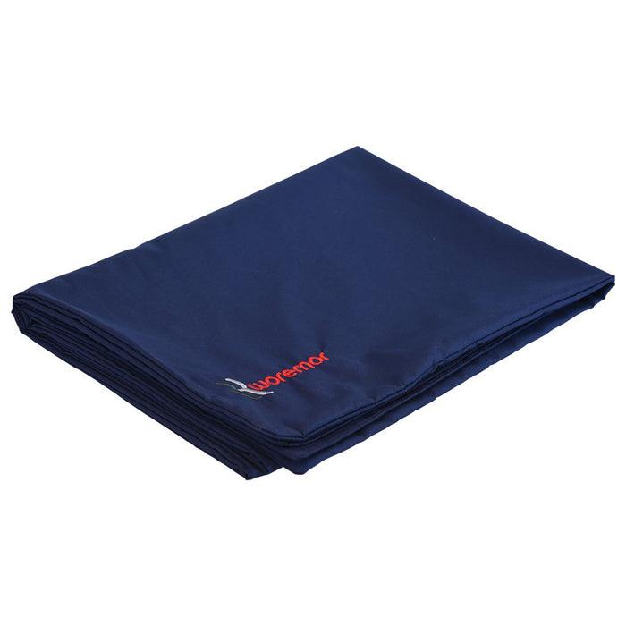 WOREMOR EMF Protection Lap Blanket STEEL-GRAY