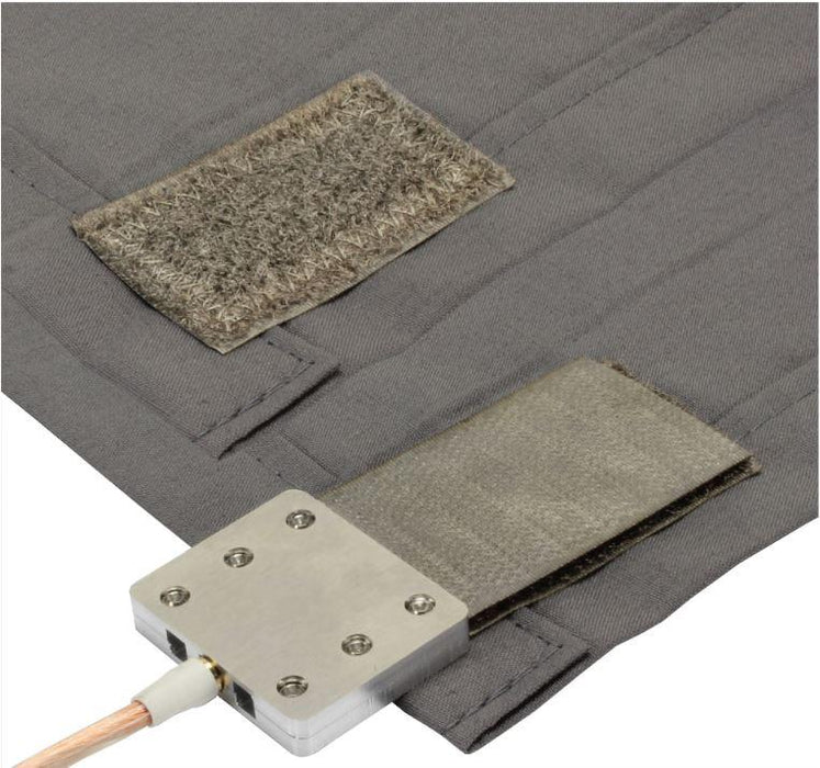 Peace Grey Blanket (Dark Grey)  EMF Protection, Anti-Radiation, RF Sh